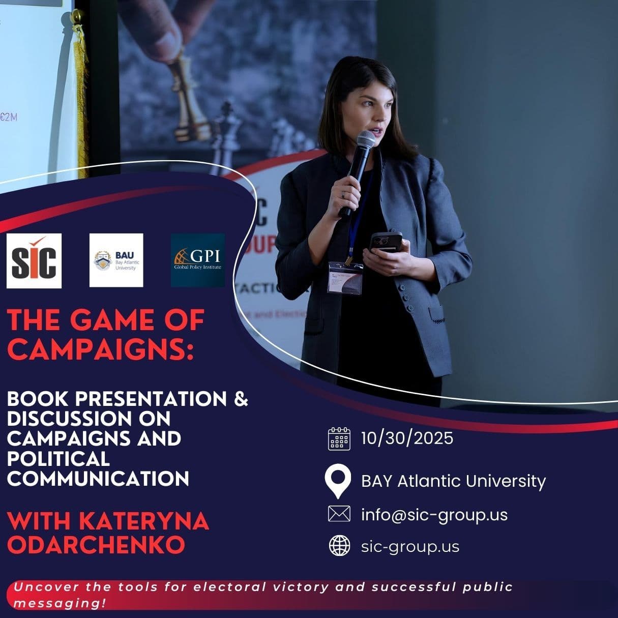 Event Announcement: The Game of Campaigns — Book Presentation & Discussion